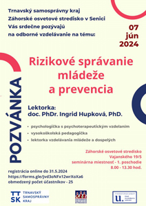 RIZIKOVÉ SPRÁVANIE MLÁDEŽE